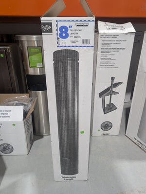 SuperVent 8 inch Dia Telescopic Length Stove Pipe