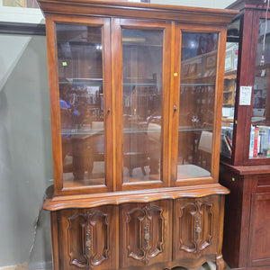 Solid Wood Vintage Hutch
