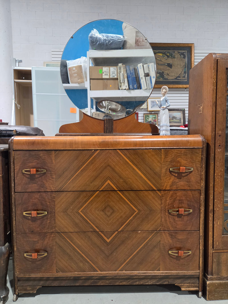 Art Deco Vanity Dresser
