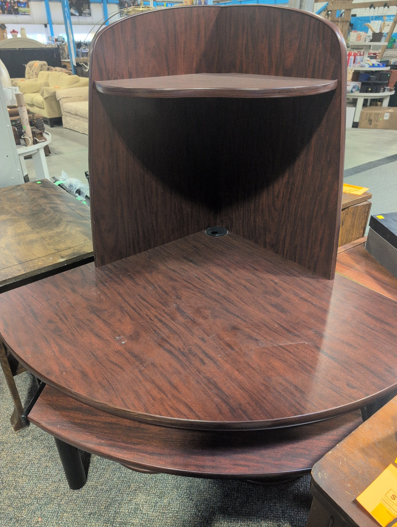 Red Corner Desk