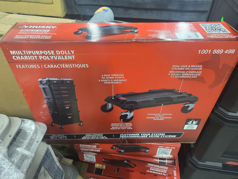 Husky Build-Out Modular Storage Multipurpose Dolly