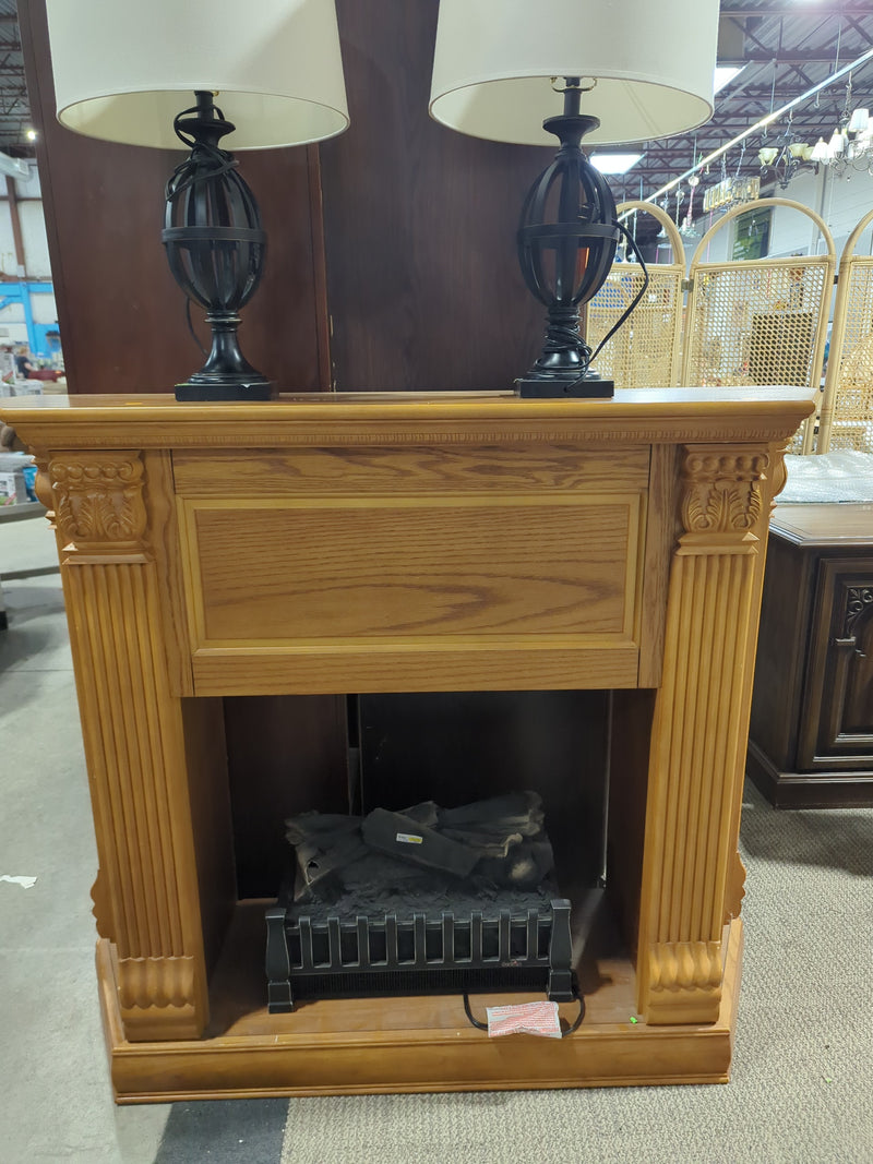 Electric Fireplace Mantles
