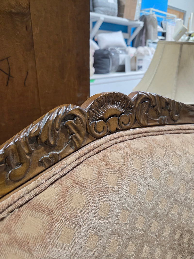Antique French Provincial Accent Armchair