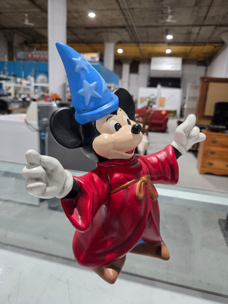 Sorcerer Mickey Mouse Ceramic Music Box Figurine