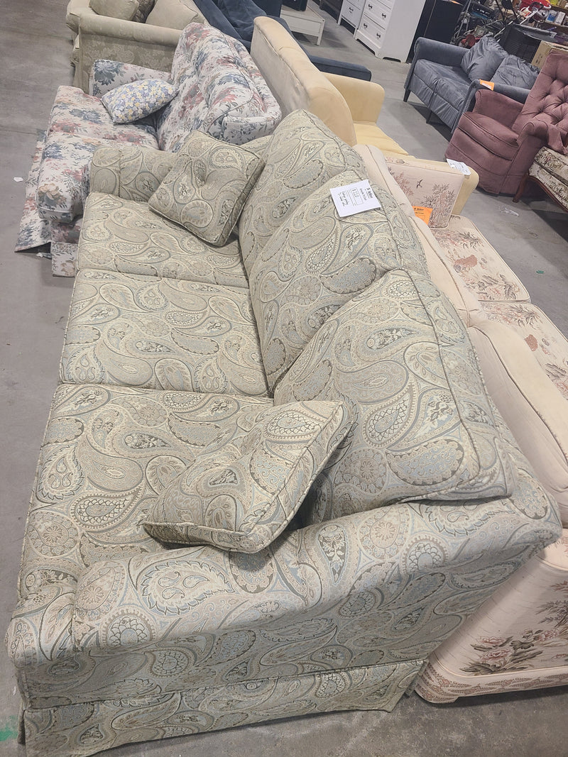 Vintage Paisley 3-Seater Sofa