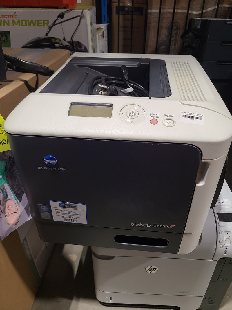 Konica Minolta bizhub C3100P Compact Color Laser Printer