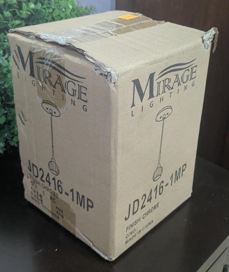 Mirage Lighting Mini Pendant Light with Chrome Finish
