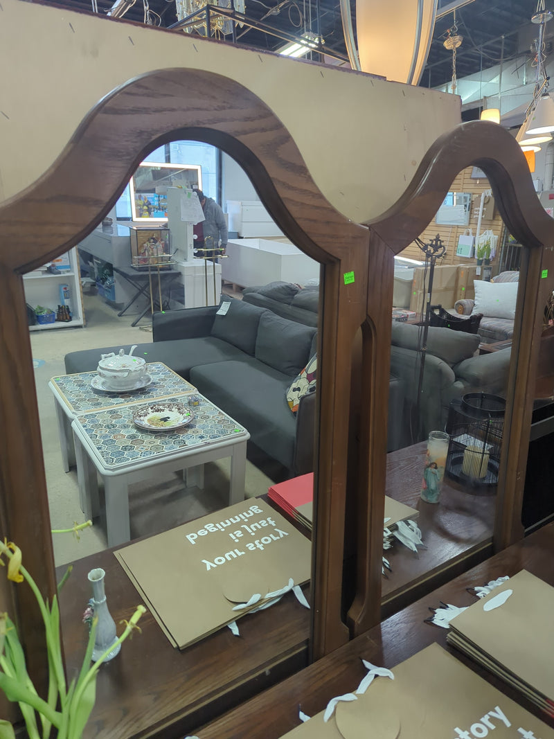 Traditional Style Two Mirror Buffet