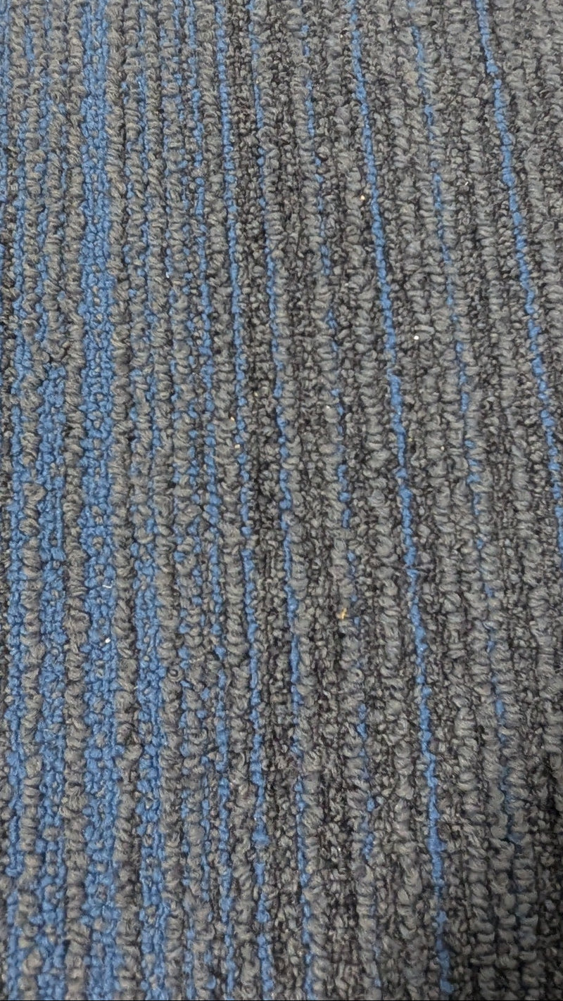 Multi-tone Grey and Blue Carpet Tiles