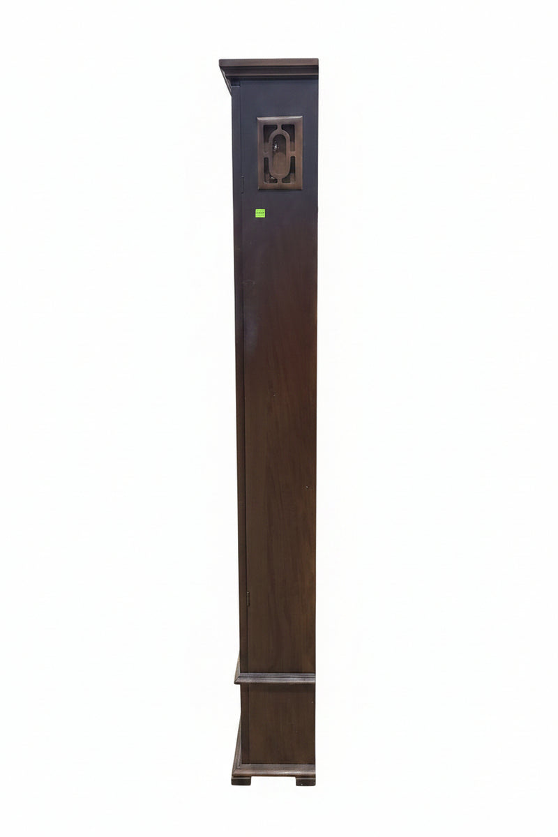 Vintage Blackforest Clock Co. Wood Grandfather Clock