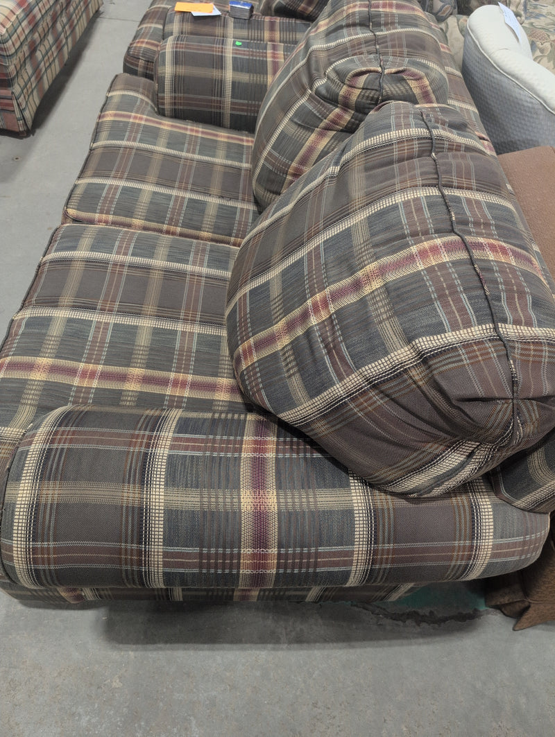 Plaid Loveseat