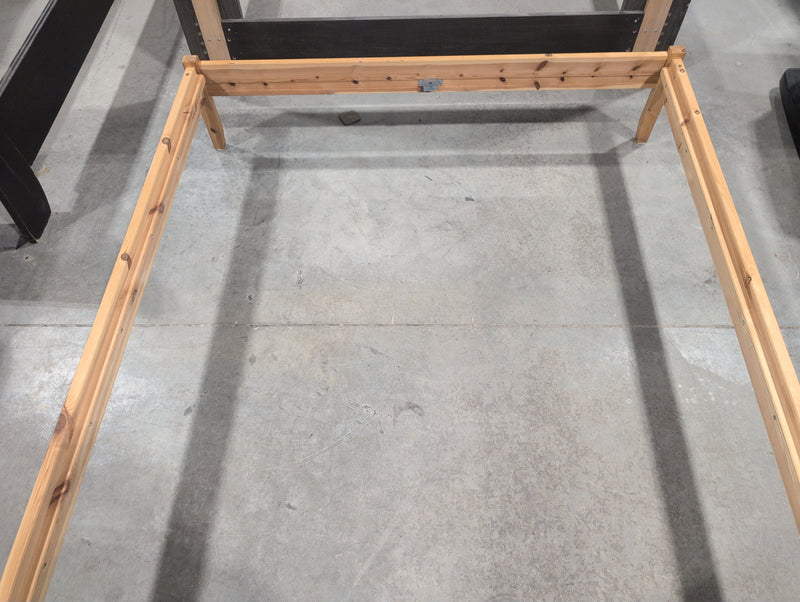 Simple Wooden Bed Frame, Full/Double Mattress