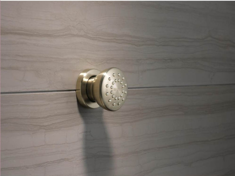 Brizo Premium Luxury Body Spray Jet in Brushed Nickel