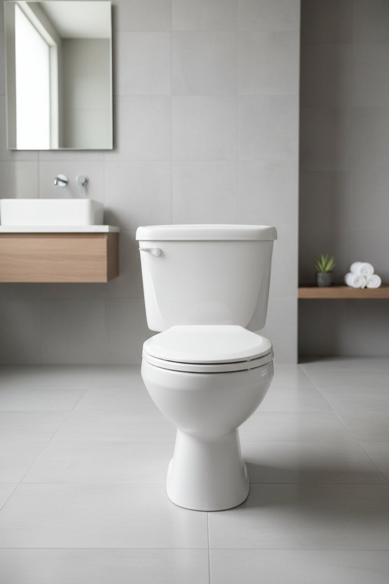 American Standard Cadet Pro Two-Piece Elongated Toilet in White