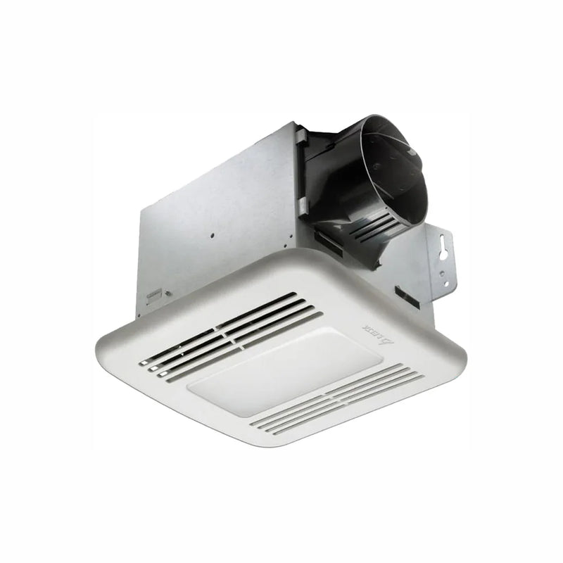 Delta Breez GreenBuilder 80 CFM Quiet Bathroom Ventilation Fan with Dimmable LED Light