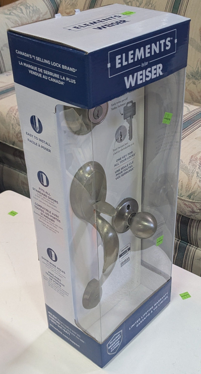 WEISER Elements Deadbolt, Door Knob, and Handle