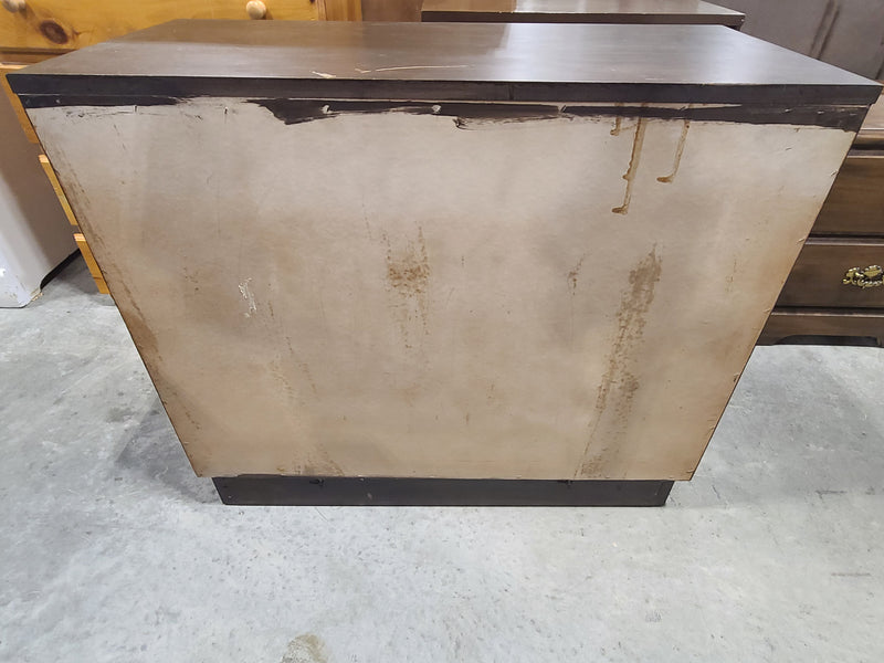 Mid-Century Modern Brown 3-Drawer Dresser
