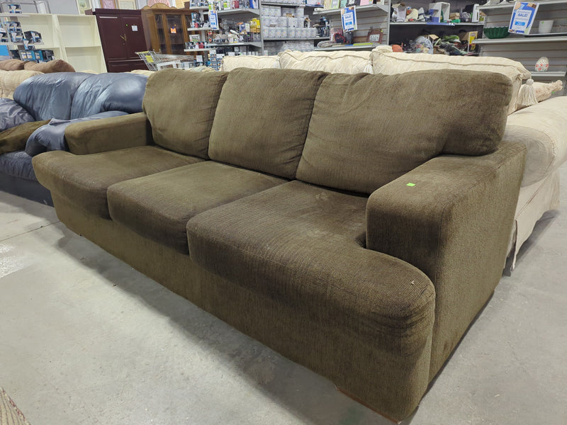 Brown 3-Seater Sofa