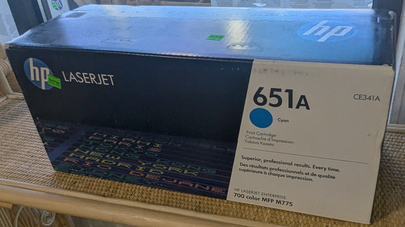 HP 651A Cyan Original LaserJet Toner Cartridge