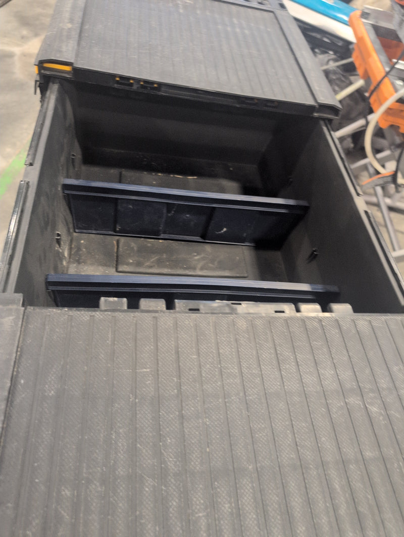 Keter Rolling Tool Cart with Shelves and Compartment