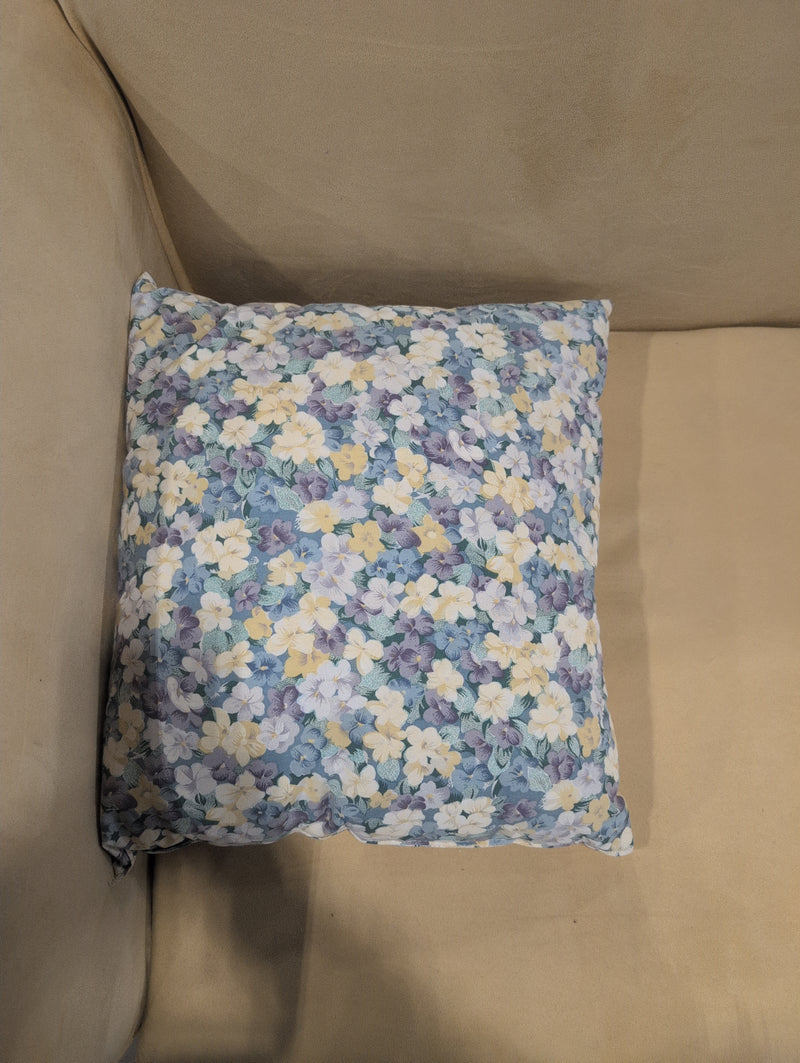Yellow 3 Seater Sofa with Small Pillow