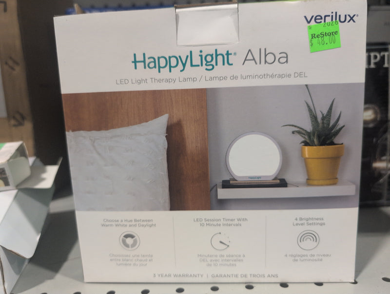 HappyLight Alba LED Light Therapy Lamp