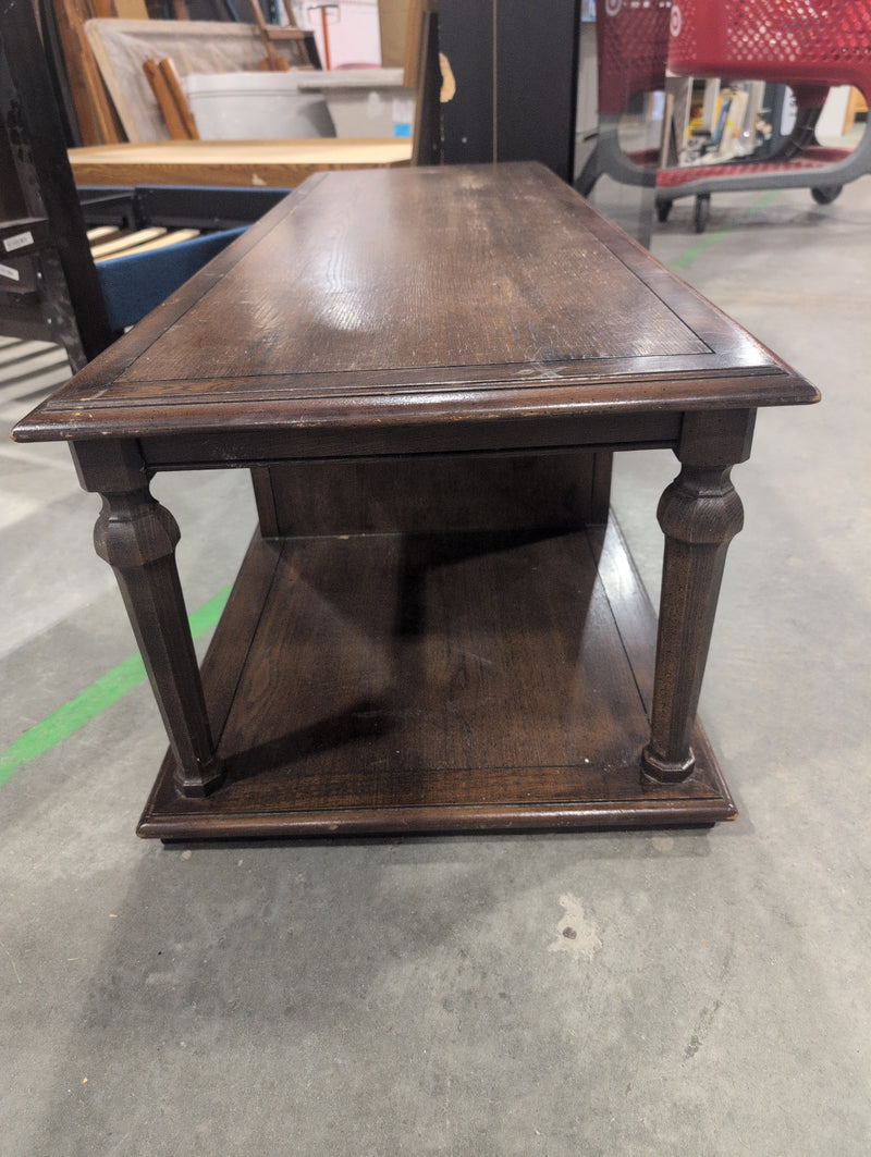 Ornate Wooden TV Stand
