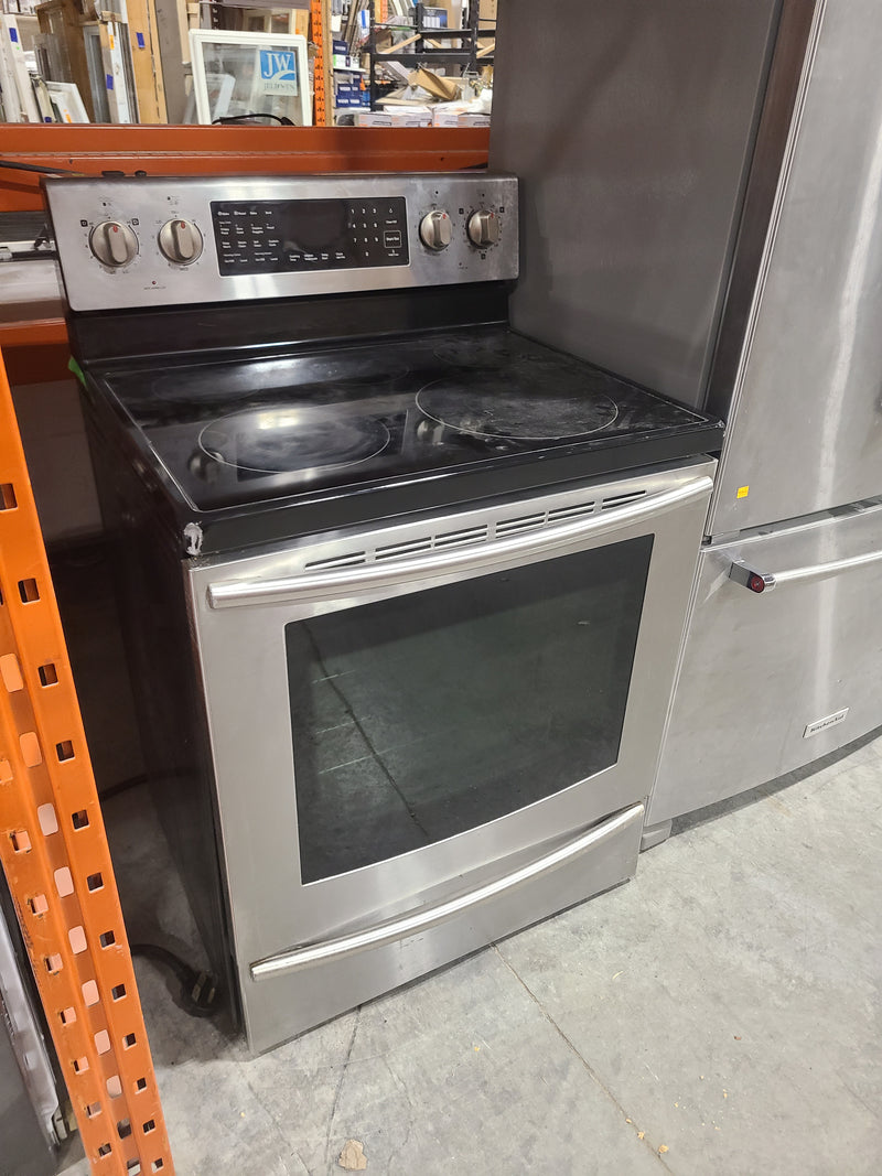Samsung 30-Inch Freestanding Electric Convection Range in Stainless Steel