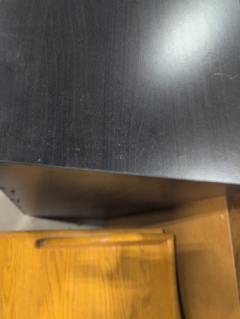 Black 5 Drawer Tall Dresser