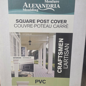Moulure Alexandria Moulding Square Post Cover