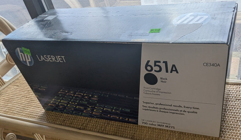 HP 651A Black Original LaserJet Toner Cartridge