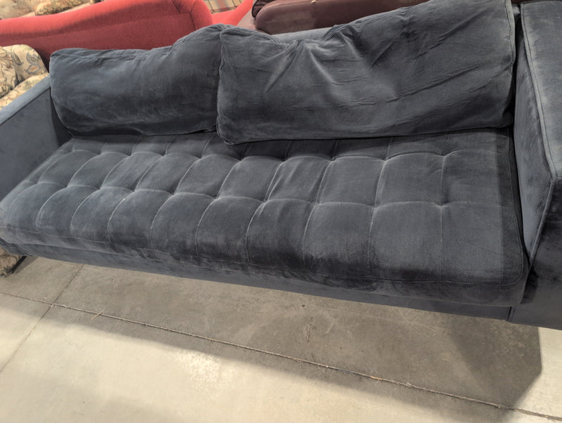 Urban Barn Large Charcoal Grey 3-Seater Sofa