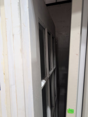 Windowed Door, White