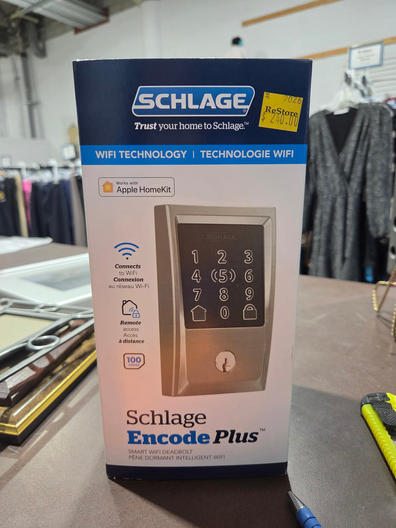 Schlage Encode Plus Smart WiFi Deadbolt