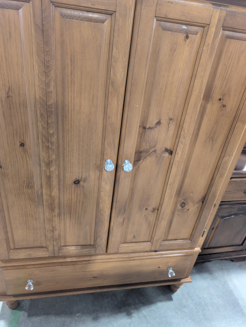 Knotty Pine TV Cabinet