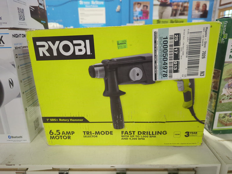 RYOBI Sds+ Rotary Hammer Drill