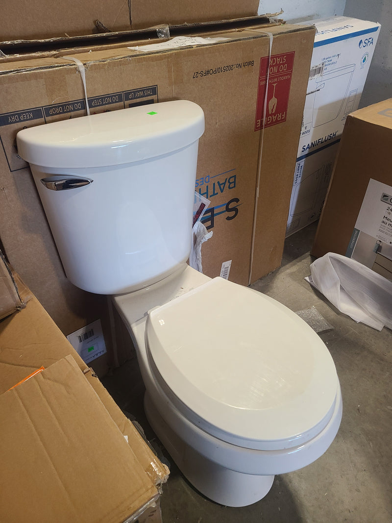Seabath Designs Two-Piece Comfort Height Toilet with Soft-Close Seat