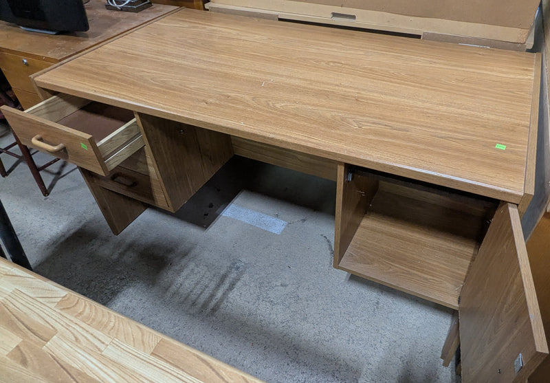 Light Brown Midcentury-style Desk