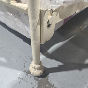 Cream Antique Brass Bedframe