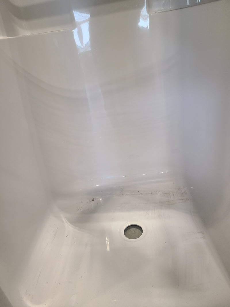 Brand New MAAX White Fiberglass 1-Piece Shower Stall