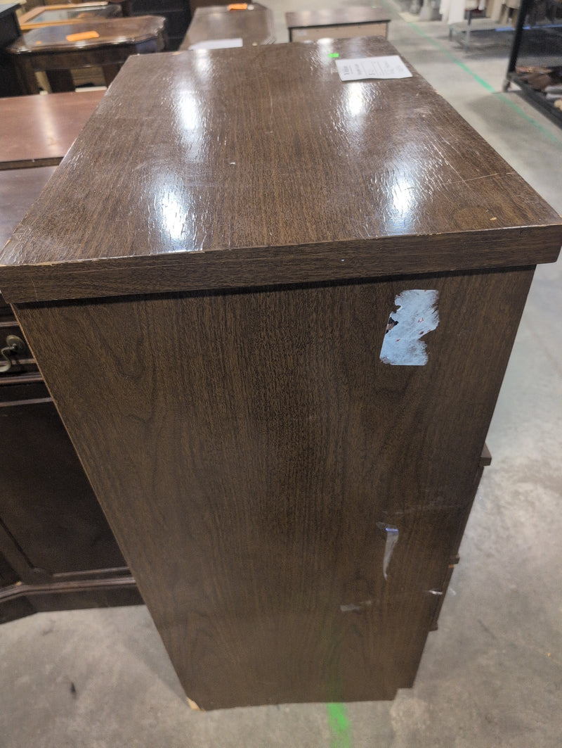 Dark Brown 4 Drawer Dresser