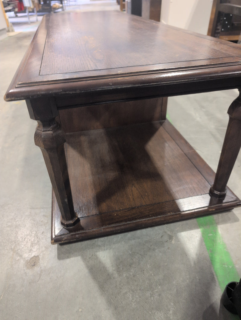 Ornate Wooden TV Stand