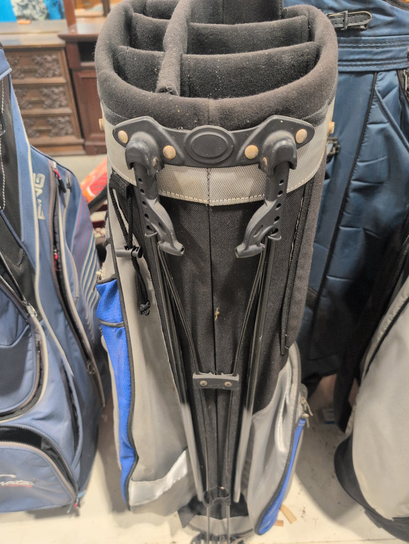 Caps Blue and Grey Golf Bag