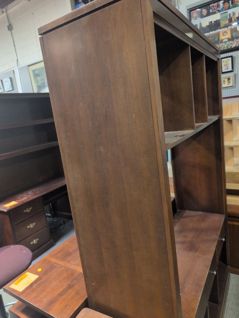 Large TV Stand with Drawers and Compartments