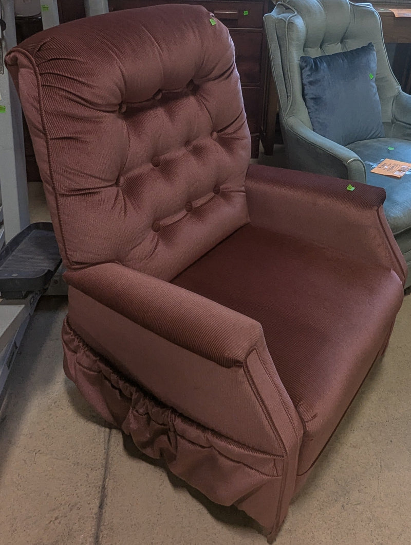 Burgundy Traditional Armchair