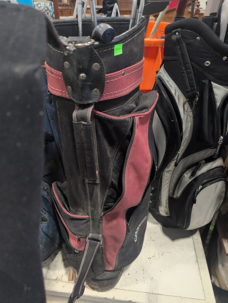 Golfmate Black and Red Golf Bag