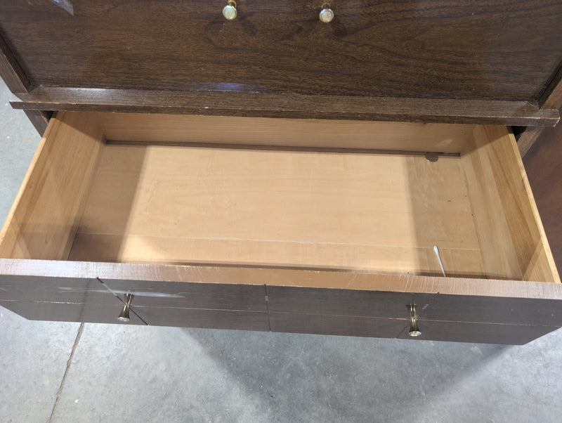 Dark Brown 4 Drawer Dresser