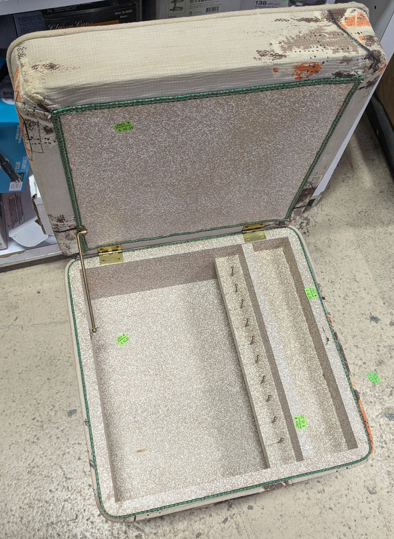 Midcentury Sewing Box Footstool