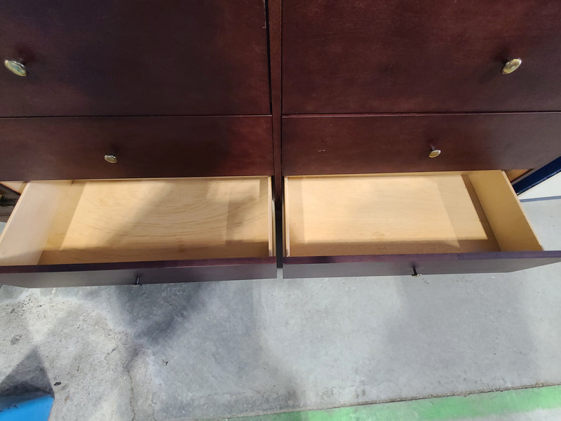 Traditional Huppé Cherrywood 6-Drawer Double Dresser