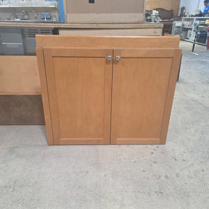 Classic Oak Kitchen with Double Sink